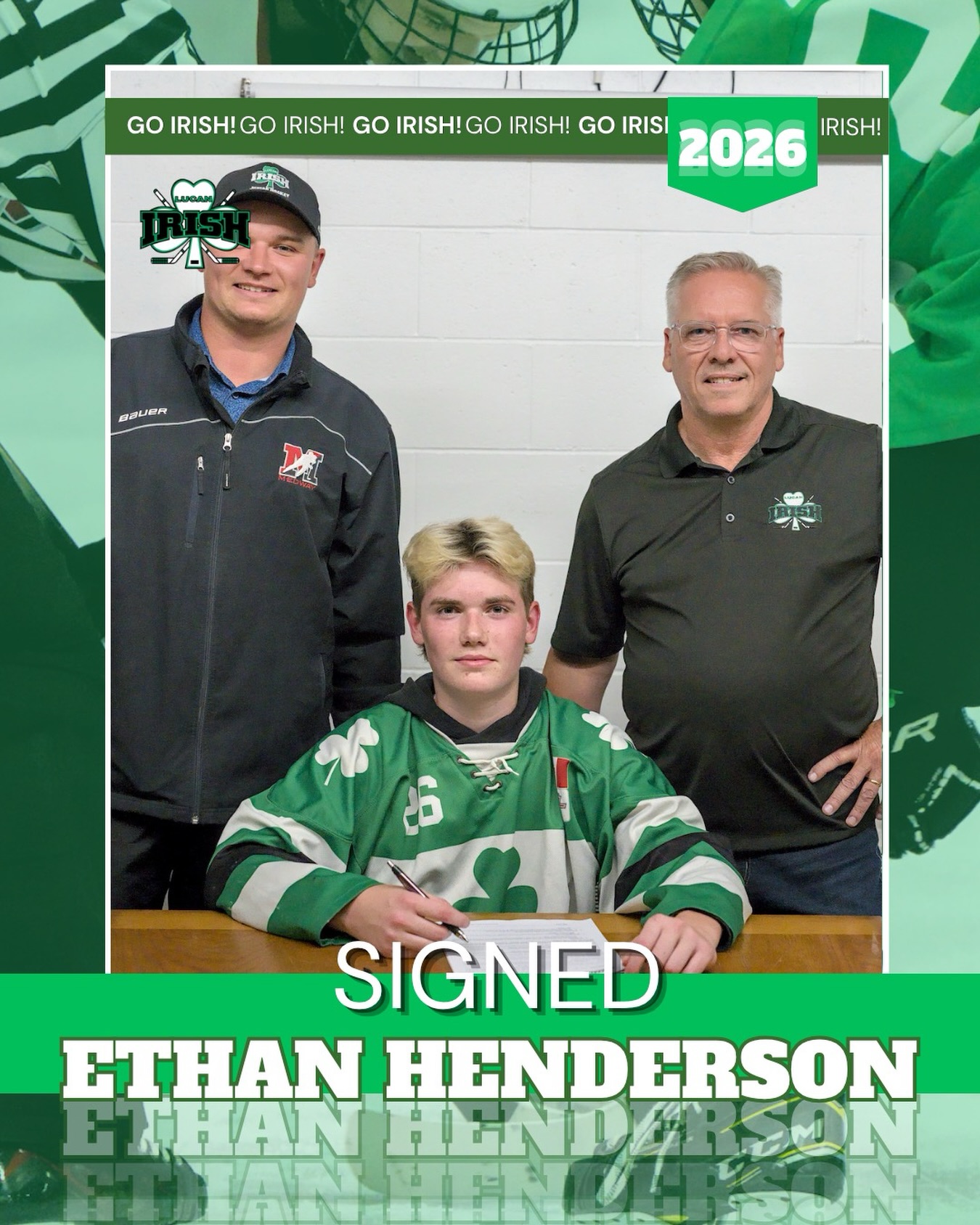 We are proud to announce our signing of Ethan Henderson! 🏒 Ethan comes to us from St. Mary’s and played for the U18A St. Mary’s Rock last season. Welcome, Ethan!